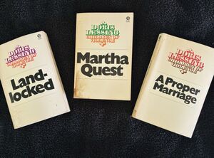 Lot of 3 Vintage Doris Lessing Children of Violence Novels